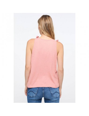 Mustang Γυναικεία Μπλούζα με Τιράντες Καλοκαιρινή Ροζ 1012977-8131