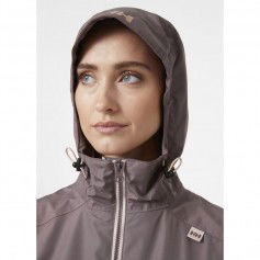 Helly Hansen Μακρύ Γυναικείο Μπουφάν Παρκά για Άνοιξη/Φθινόπωρο Καφέ 55964 656