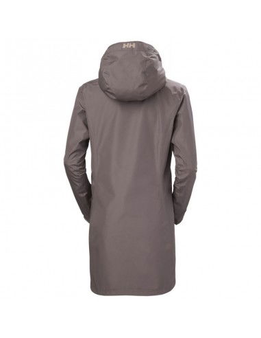 Helly Hansen Μακρύ Γυναικείο Μπουφάν Παρκά για Άνοιξη/Φθινόπωρο Καφέ 55964 656