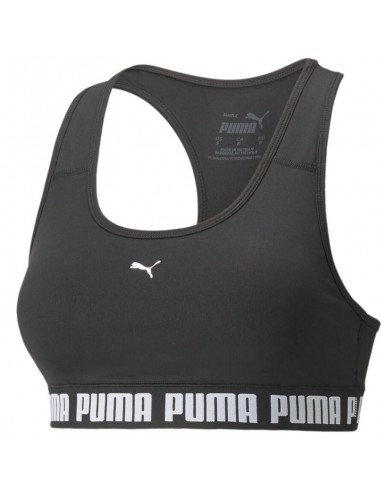 Buy Puma Medium Impact Wirefree Sports Bra- Black at Rs.2299
