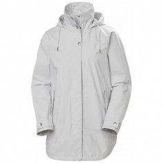 Helly Hansen Μακρύ Γυναικείο Μπουφάν Παρκά για Άνοιξη/Φθινόπωρο Γκρι 53420 823