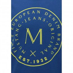 Mustang Ανδρικό T-shirt Κοντομάνικο Μπλε 1009020 5235