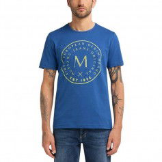 Mustang Ανδρικό T-shirt Κοντομάνικο Μπλε 1009020 5235