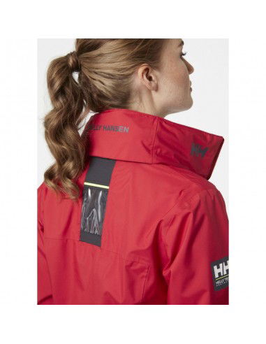 Helly Hansen Κοντό Γυναικείο Μπουφάν για Άνοιξη/Φθινόπωρο Κόκκινο 33899 162