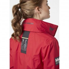 Helly Hansen Κοντό Γυναικείο Μπουφάν για Άνοιξη/Φθινόπωρο Κόκκινο 33899 162