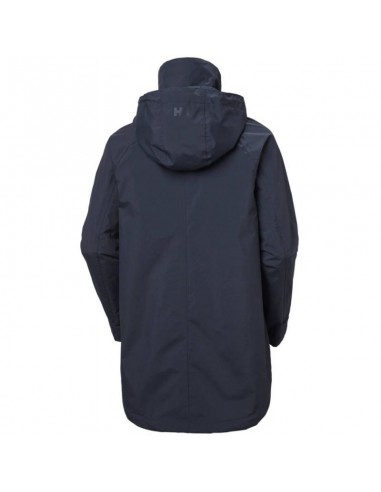 Helly Hansen Μακρύ Γυναικείο Μπουφάν Παρκά για Άνοιξη/Φθινόπωρο Γκρι 53420 823