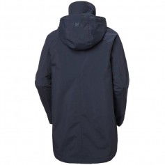 Helly Hansen Μακρύ Γυναικείο Μπουφάν Παρκά για Άνοιξη/Φθινόπωρο Γκρι 53420 823