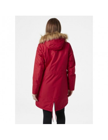 Helly Hansen Mayen Μακρύ Γυναικείο Μπουφάν Παρκά για Άνοιξη/Φθινόπωρο Κόκκινο 53303 162