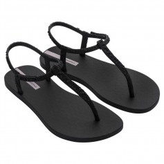 Ipanema Class Sandal Glitter Σαγιονάρες σε στυλ Πέδιλα σε Μαύρο Χρώμα 26914-AI193