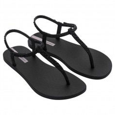 Ipanema Class Sandal Glitter Σαγιονάρες σε στυλ Πέδιλα σε Μαύρο Χρώμα 26914-AI193