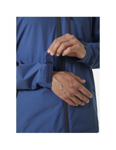 Helly Hansen Crew Ανδρικό Χειμωνιάτικο Μπουφάν Μπλε 33875 636