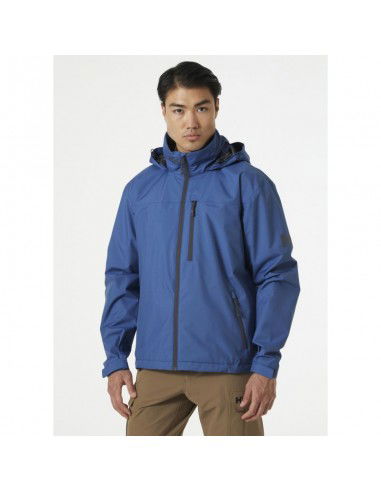 Helly Hansen Crew Ανδρικό Χειμωνιάτικο Μπουφάν Μπλε 33875 636