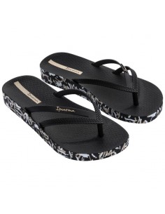 Ipanema Bossa Soft V Σαγιονάρες σε Μαύρο Χρώμα 82840-AG715