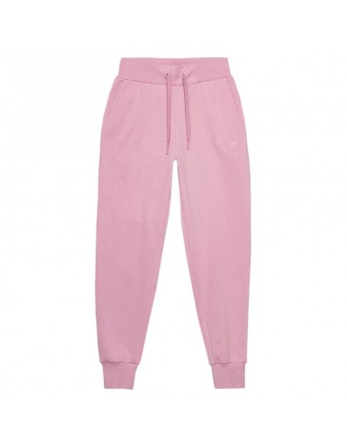 Trousers 4F W 4FSS23TTROF229 light pink