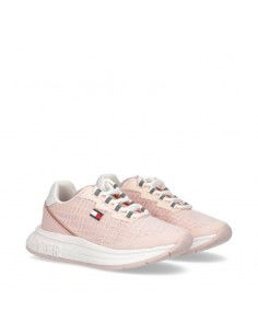 Tommy Hilfiger Παιδικά Sneakers για Κορίτσι Ροζ T3A4-32166-0308X054