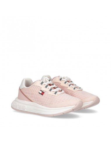 Tommy Hilfiger Παιδικά Sneakers για Κορίτσι Ροζ T3A4-32166-0308X054