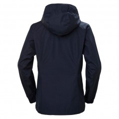 Helly Hansen Aden Γυναικείο Αθλητικό Μπουφάν Αδιάβροχο Navy Μπλε 62650-597