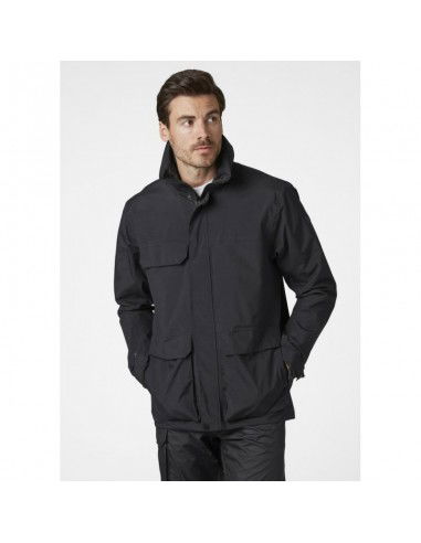 Helly Hansen Utility Ανδρικό Χειμωνιάτικο Μπουφάν Αδιάβροχο Μαύρο 53415 990