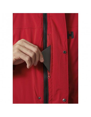 Helly Hansen Reine Ανδρικό Χειμωνιάτικο Μπουφάν Παρκά Κόκκινο 53630-162