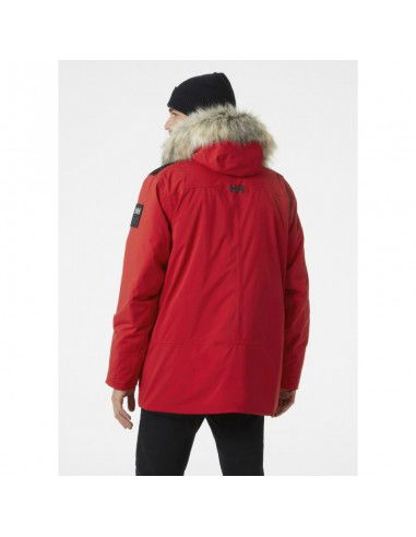 Helly Hansen Reine Ανδρικό Χειμωνιάτικο Μπουφάν Παρκά Κόκκινο 53630-162