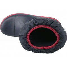 Crocs Παιδικές Γαλότσες με Εσωτερική Επένδυση Puff Navy Μπλε 14613-485