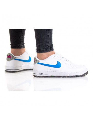 Nike Παιδικά Sneakers Air Force White / Lt Photo Blue / Mint Foam DR3098-100