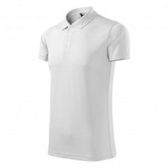 Malfini Victory M MLI21700 white polo shirt