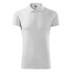 Malfini Victory M MLI21700 white polo shirt
