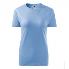 Malfini Γυναικείο Διαφημιστικό T-shirt Κοντομάνικο σε Γαλάζιο Χρώμα MLI-13315