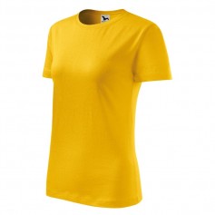 Malfini Γυναικείο Διαφημιστικό T-shirt Κοντομάνικο σε Κίτρινο Χρώμα MLI-13304