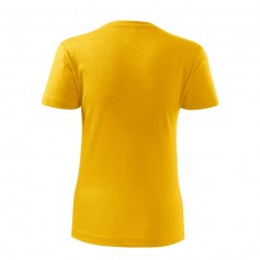 Malfini Γυναικείο Διαφημιστικό T-shirt Κοντομάνικο σε Κίτρινο Χρώμα MLI-13304
