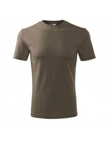 Malfini Ανδρικό Διαφημιστικό T-shirt Κοντομάνικο σε Καφέ Χρώμα MLI-13229