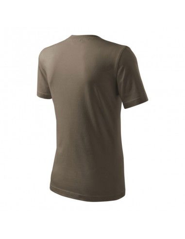 Malfini Ανδρικό Διαφημιστικό T-shirt Κοντομάνικο σε Καφέ Χρώμα MLI-13229