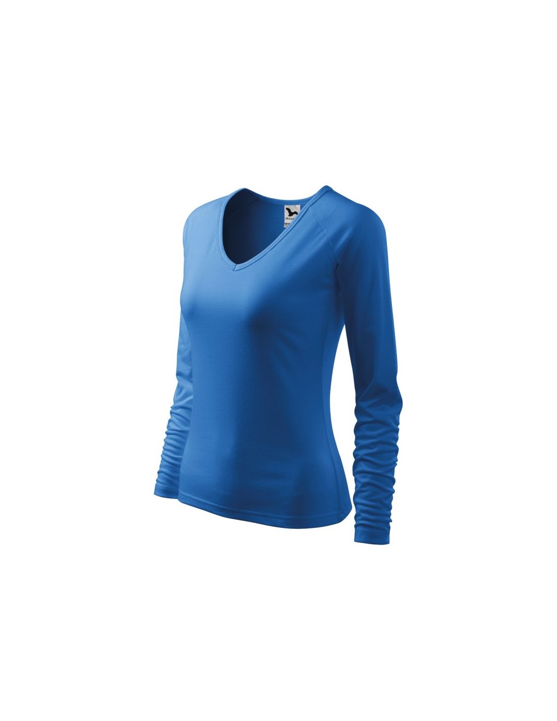 Malfini Ανδρικό Διαφημιστικό T-shirt Κοντομάνικο σε Μπλε Χρώμα MLI-12714