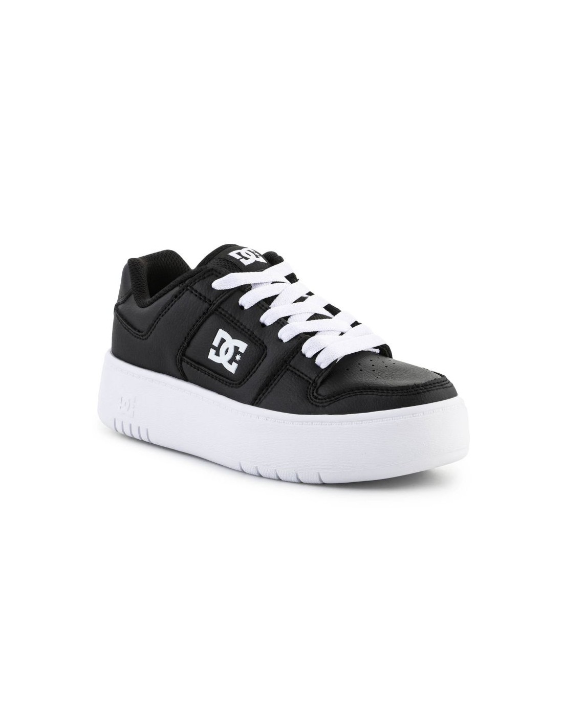 DC DC Shoes Manteca 4 Platform Γυναικεία Sneakers Μαύρα ADJS100156-BKW