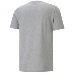 Puma Essentials Ανδρικό T-shirt Γκρι με Λογότυπο 586668-03