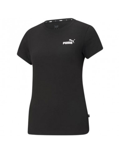 Puma Essentials Αθλητικό Γυναικείο T-shirt Μαύρο 586776-01