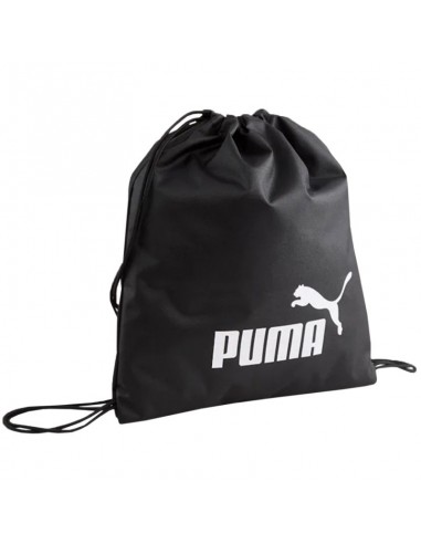 Puma Puma Phase Gym Sack 79944-01 Τσάντα Πλάτης Γυμναστηρίου Μαύρη
