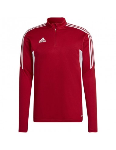 Adidas Condivo 22 Ανδρική Αθλητική Μπλούζα Κοντομάνικη Κόκκινη HB0007