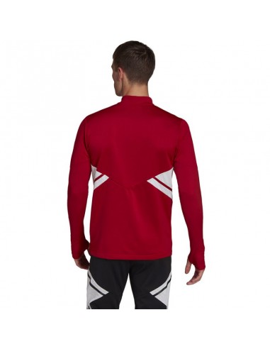 Adidas Condivo 22 Ανδρική Αθλητική Μπλούζα Κοντομάνικη Κόκκινη HB0007