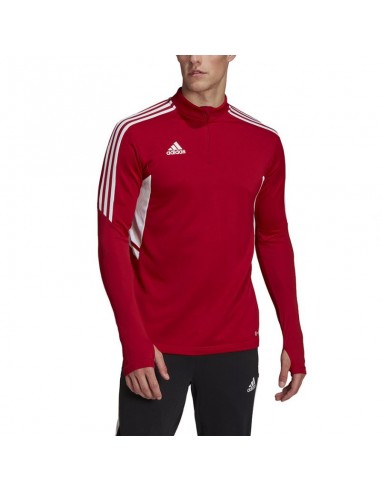 Adidas Condivo 22 Ανδρική Αθλητική Μπλούζα Κοντομάνικη Κόκκινη HB0007