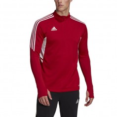 Adidas Condivo 22 Ανδρική Αθλητική Μπλούζα Κοντομάνικη Κόκκινη HB0007