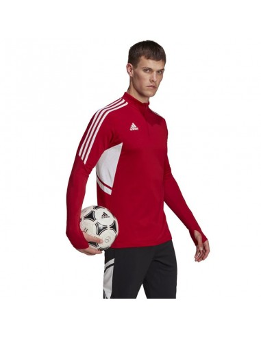 Adidas Condivo 22 Ανδρική Αθλητική Μπλούζα Κοντομάνικη Κόκκινη HB0007