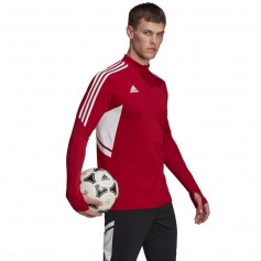 Adidas Condivo 22 Ανδρική Αθλητική Μπλούζα Κοντομάνικη Κόκκινη HB0007