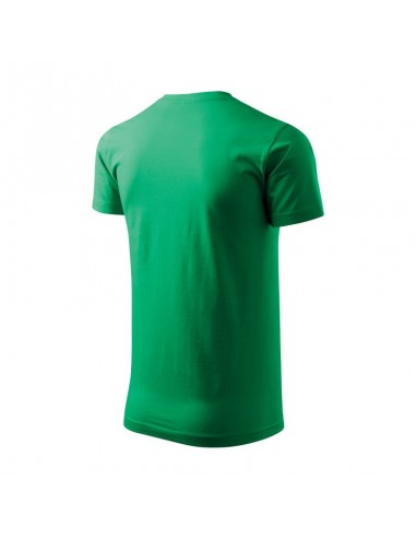 Malfini Basic Ανδρικό Διαφημιστικό T-shirt Κοντομάνικο σε Πράσινο Χρώμα MLI-12916