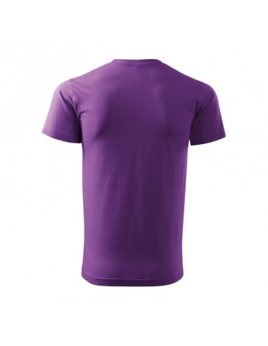 Malfini Basic Ανδρικό Διαφημιστικό T-shirt Κοντομάνικο σε Μωβ Χρώμα MLI-12964