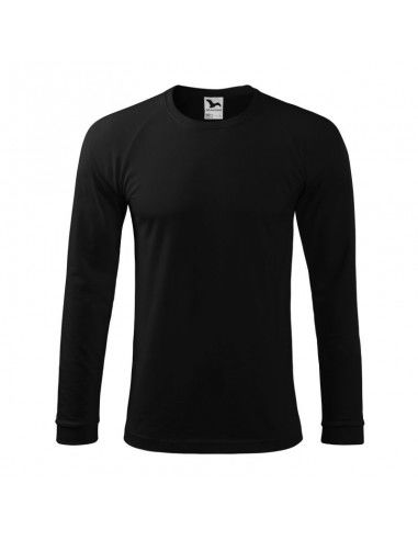 Malfini Ανδρικό Διαφημιστικό T-shirt Κοντομάνικο σε Μαύρο Χρώμα MLI-13001