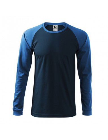 Malfini Ανδρικό Διαφημιστικό T-shirt Κοντομάνικο σε Navy Μπλε Χρώμα MLI-13002