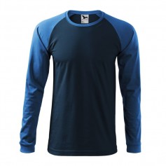 Malfini Ανδρικό Διαφημιστικό T-shirt Κοντομάνικο σε Navy Μπλε Χρώμα MLI-13002