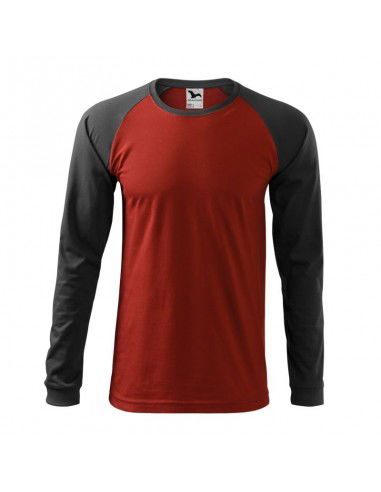 Tshirt Malfini Street LS M MLI13023 marlboro red